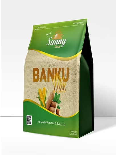Sunny Gold Banku Mix Powder - 1kg Sachet