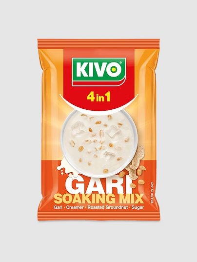 Kivos 4 in 1 Gari Soakings Mix - (6 Sachets)