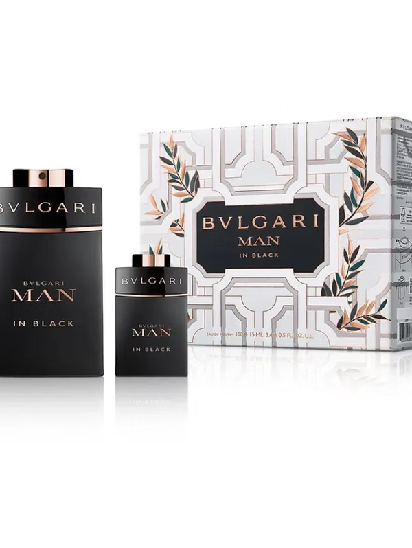 Bvlgari Man in Black Travel Set EDP – 100ML + 15ML