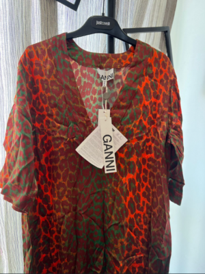 Ganni Delicate silk fabric Dress