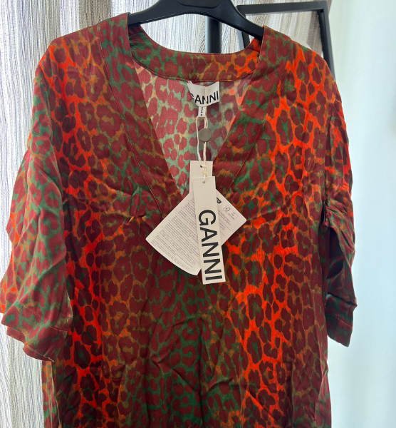 Ganni Delicate silk fabric Dress