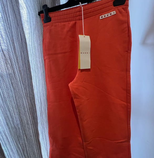 Marni Kids Vibrant Orange Shorts