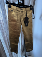 Pretty Gold Dolce & Gabbana Girls Jeans