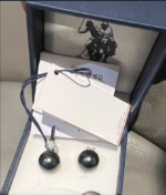 Black Pearl Earrings