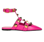VALENTINO GARAVANI- Roman Stud leather flats