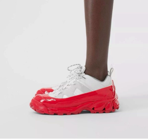 BURBERRY Arthur cloth trainers